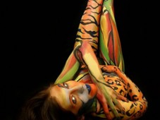 Fotoshooting mit Bodypainting Region Bern Schweiz, Region Bern