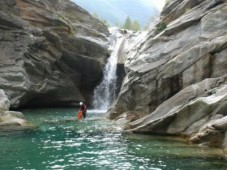 Canyoning Einsteigertour Biasca Osogna-Cresciano (TI)