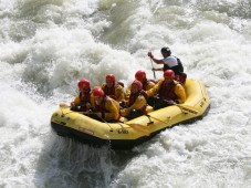 Italia : Rafting in Trento (Italien)