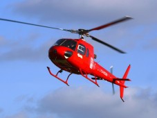 Deutschland : Helikopterflug bundesweit