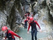 Deutschland : Canyoning Schnuppertour in Bayern, Deutschland
