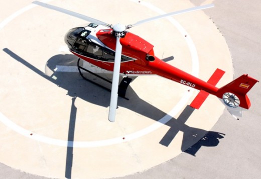 Helikopterflug