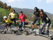 Mountainboarden Hasenstrick